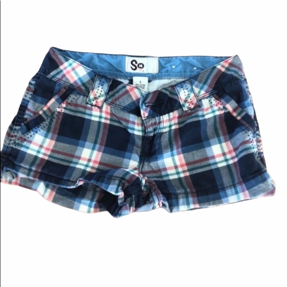🔥SO Plaid Shorts - 1J